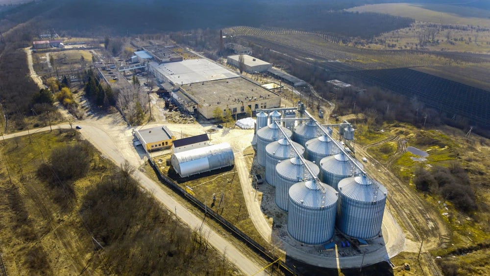 Inspekcja infrastruktury przemysłowej z powietrza